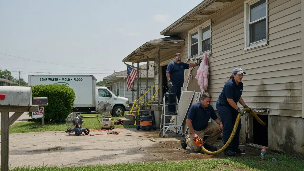 Water Damage Repair in Mapleton, KS near me